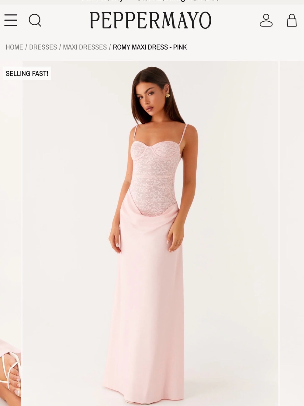 Peppermayo Romy Maxi Dress